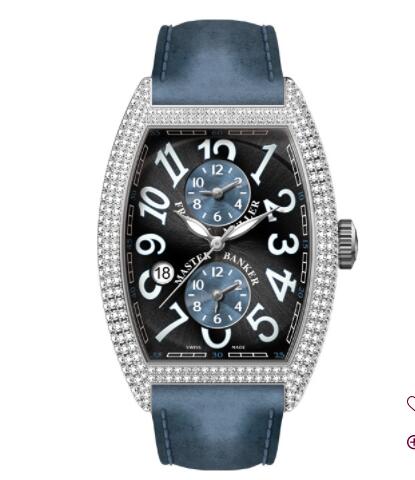 (image for) Franck Muller Cintrée Curvex Master Banker Replica Watch 7880 MB SC DT II DENIM D AC